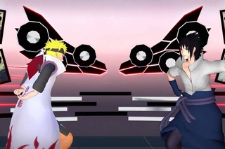 【MMD】ナルトとサスケでScream【NARUTO】