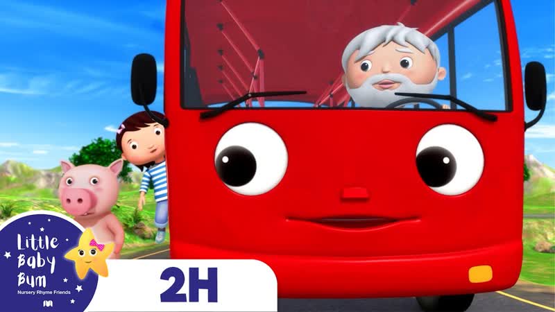 Bus Go Round and Round the Hills, Baby Song Mix Little Baby Bum Nursery