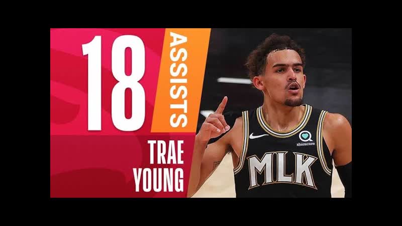 Trae Becomes YOUNGEST Player to Drop 18+ Assists in