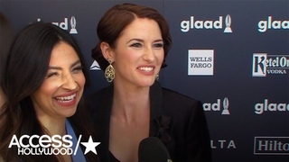 'Supergirl': Floriana Lima & Chyler Leigh Talk #Sanvers | Access Hollywood