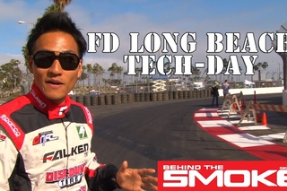 Formula Drift 2013 Long Beach Tech-Day - BTS3 2013 Daijiro Yoshihara