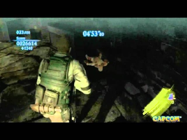 RESIDENT EVIL 6 Catacombs Map Mercenaries Mode Chris PAX Prime