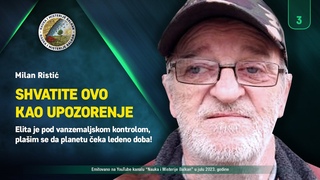 KRIZA TEK POČINJE: Elita je pod vanzemaljskom kontrolom, plašim se da planetu čeka novo ledeno doba!