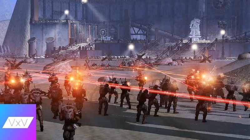 Battle for Withered Valley WH40k Cinematic Assault Squad