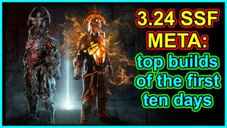 POE  Top Builds - SSF Meta Day 10 Overview - Path of Exile Necropolis
