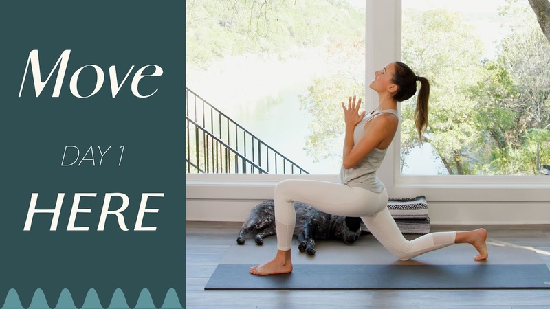 Day 1 Here , MOVE A 30 Day Yoga