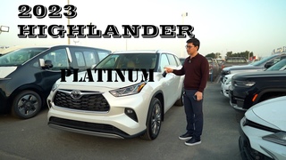 2023 Toyota HIGHLANDER Platinum  turbo -  обзор и цены в Дубае