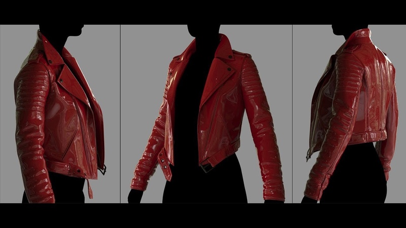 Making a Biker Style Jacket by Madina Chionidi Marvelous Designer