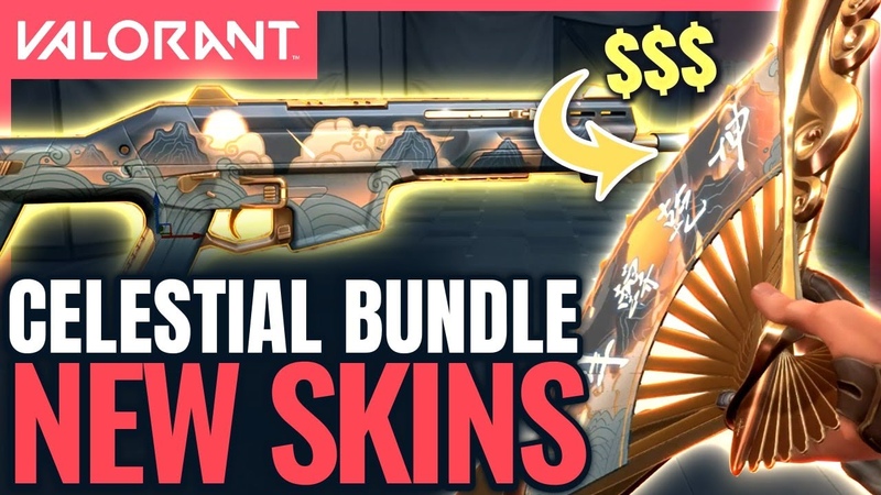 VALORANT, New Celestial Skins AMAZING MELEE WEAPON ( New Bundle