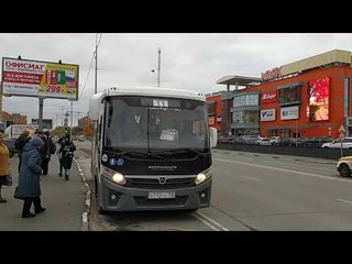 Автобус ПАЗ-320445-04 “Vector Next“ остановка ТЦ “Маяк“ (Дубна)