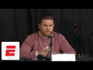 FULL Canelo Alvarez press conference to announce withdrawal from Triple G rematch | ESPN