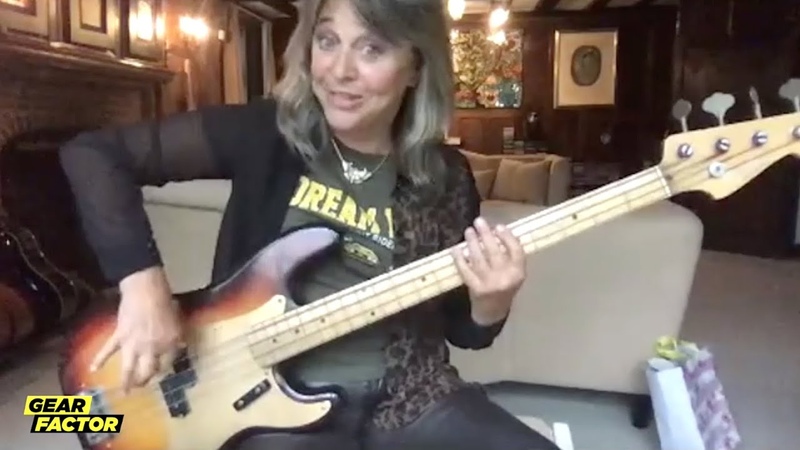 Rock Legend Suzi Quatro Plays Her Favorite Bass