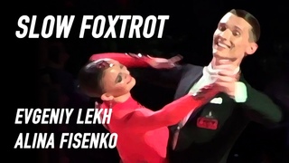 Evgeniy Lekh - Alina Fisenko RUS | Slow Foxtrot | WDC Professional Standard | Festival Danza 2019