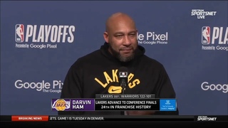 Darvin Ham Post Game Interview | May 12 | Lakers vs Warriors Game 6