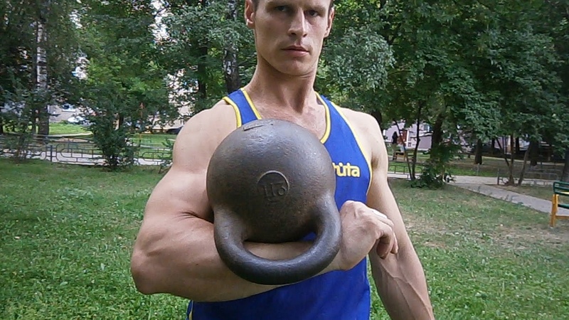 24 раз за 4 (kettlebell) 24 reps in 4