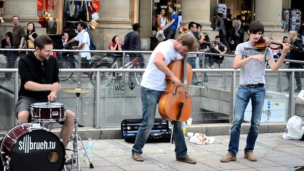 this guy knows how to rock out on a cello (