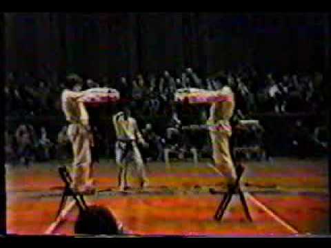 1985 ITF Taekwon do demo in Wroclaw, Poland part