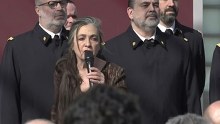 IVG: Catherine Ringer chante une Marseillaise revisitée | AFP Images