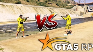 УСТРОИЛИ ТУРНИР 1 VS 1 ПО СТРЕЛЬБЕ В GTA 5 RP (STRAWBERRY)