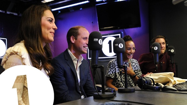 The Duke and Duchess of Cambridge surprise Radio 1s Adele