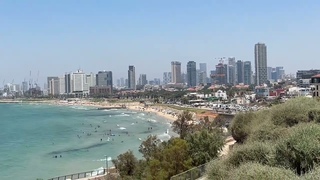 Яффа (панорама Тель-Авива и храм Святого Петра)