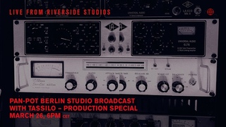 Pan-Pot Berlin Studio Broadcast - Production Special #1