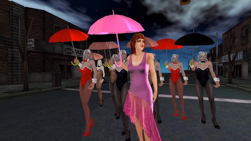 La gadoue slush Petula Clark in animation by Oleg