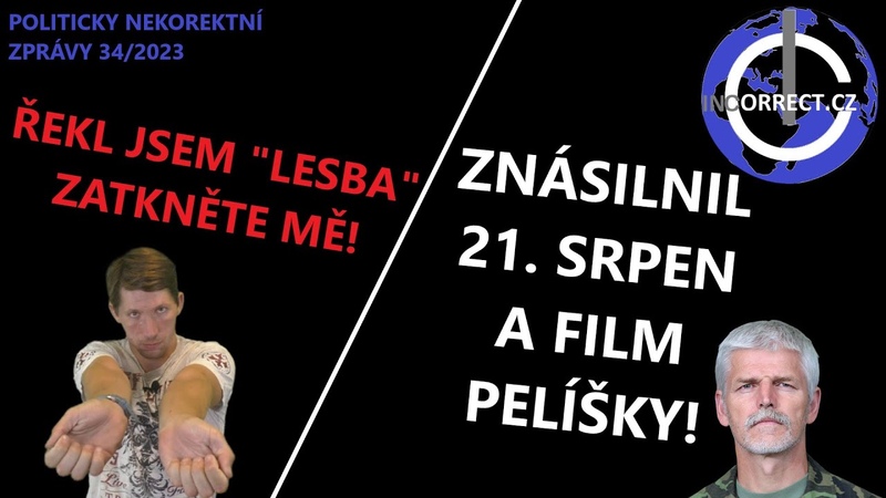 34, 2023: Německá multikulti koupaliště, prezidentčík 21. srpna, zatčená za slovo