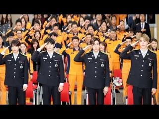 180309 GOT7 @ Korean National Fire Department Ambassador Ceremony