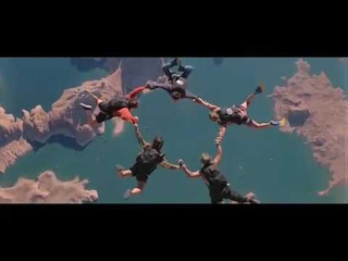 Point Break Skydiving scene