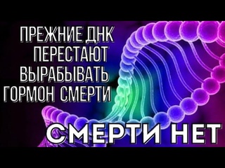Прежние ДНК перестают вырабатывать гормоны смерти | Смерти нет | Академик В Миронова