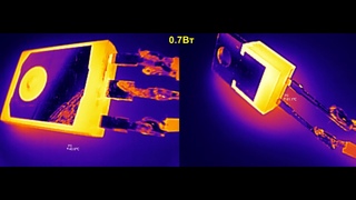 Какую мощность без радиатора выдержат транзисторы и диоды TO-220 и TO-247