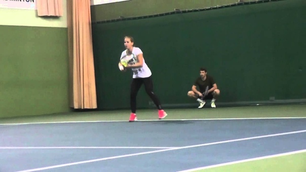 Dominika Cibulkova: Domi is back in training after surgery and long