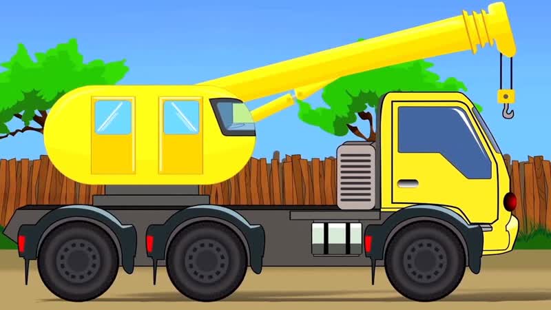 Crane Formation Uses + More Vehicle Videos Kids By Baby TV
