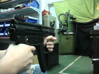 DG MP5K GBB daytonagun prototype (SRC steel body, CA SEF grip, Marui mag.) 1