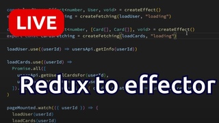 Замена redux на effector в Howtocards