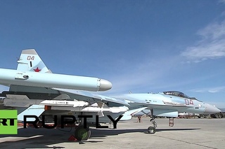 Syria: Sukhoi Su-35S jet joins Russian air-fleet at Hmeymim Airbase