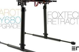 Tarot FY680 Upgrade - Foxtech Retracts - eRC