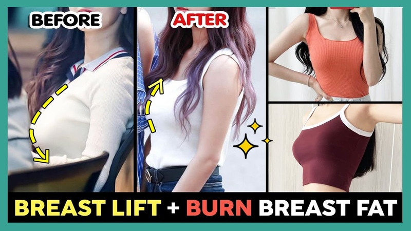 EXERCISE FOR BREAST LIFT + REDUCE BREAST SIZE FAT + FIRM YOUR CHEST (100 Effective, No