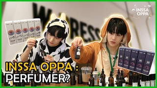 (With Sub) INSSA OPPA making  perfume💐✨ (feat. Seoul, Honeymoon fairy)
