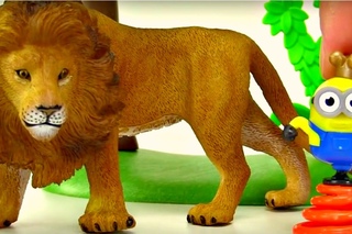 Dessin animé éducatif. Les animaux sauvages pour les enfants