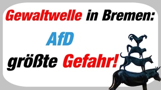 Bremen: Frau leidet unter Migrantengewalt - Ihre grte Sorge ist die AfD!