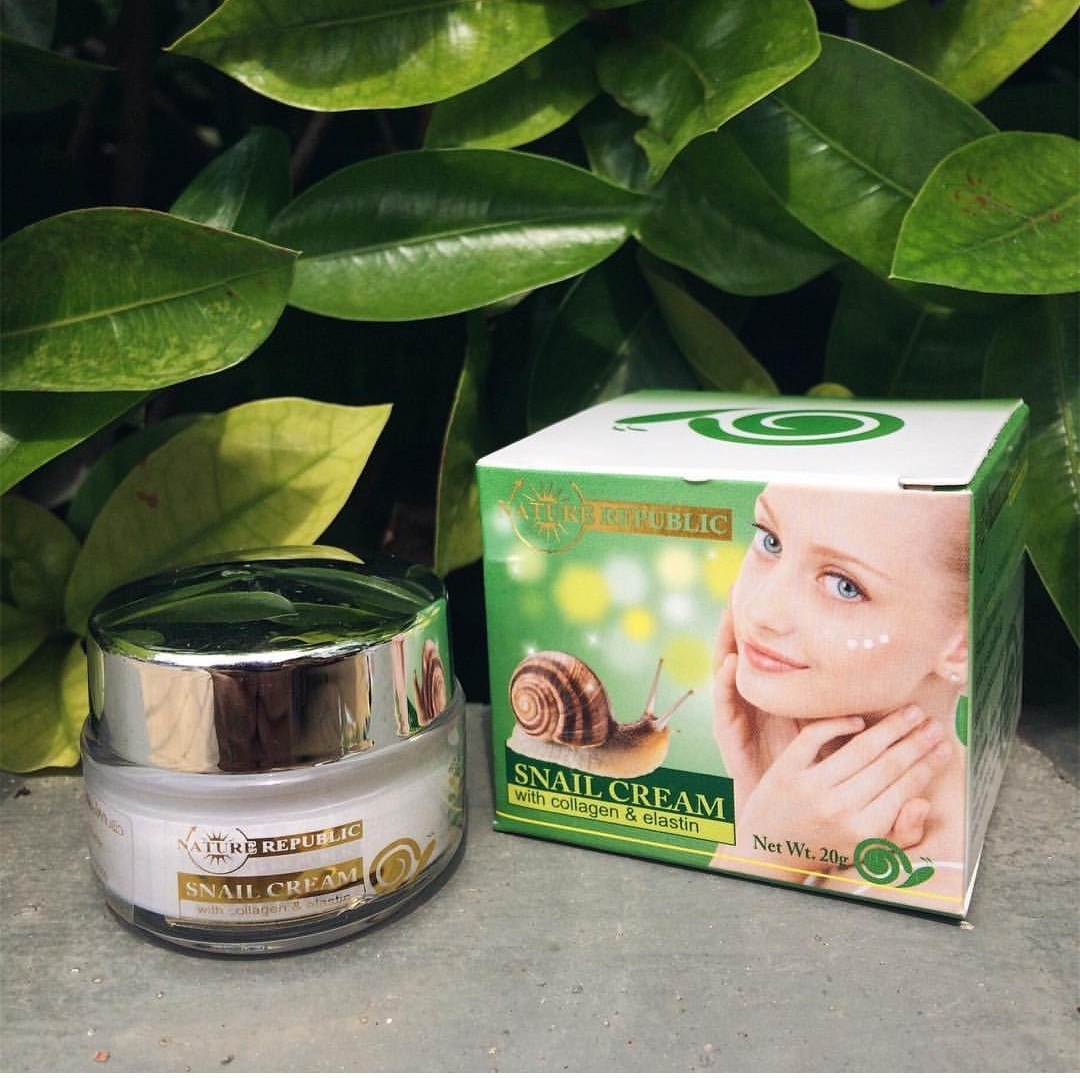 улитки с коллагеном для лица