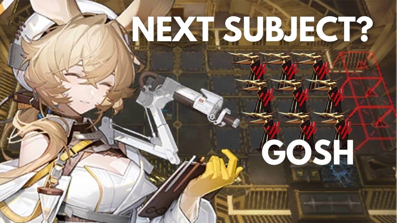 Arknights Dorothys roomba test, SN EX
