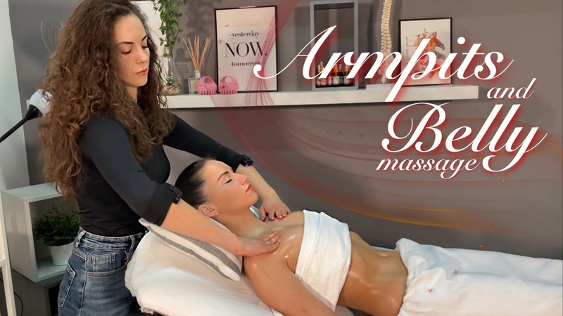 Amazing ASMR Armpit and Belly Massage for Deep