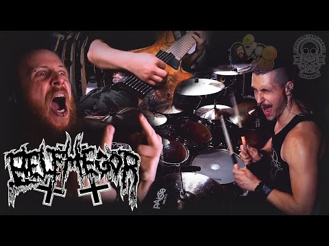 Eugene Ryacbehnko Belphegor Gasmask Terror (cover feat.