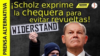 Las calles en Berln podran arder si Scholz no cumple!!!!