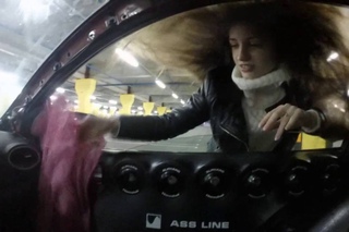 slow mo hairtrick from bandpass 6 order / 2315 Deaf Bonce