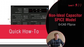 How to Create a Non-Ideal Capacitor SPICE Model