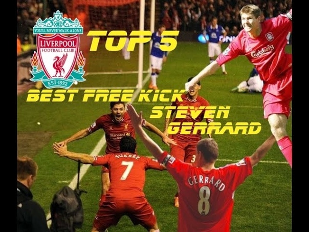 Top 5 Best Free Kicks Steven Gerrard Knight